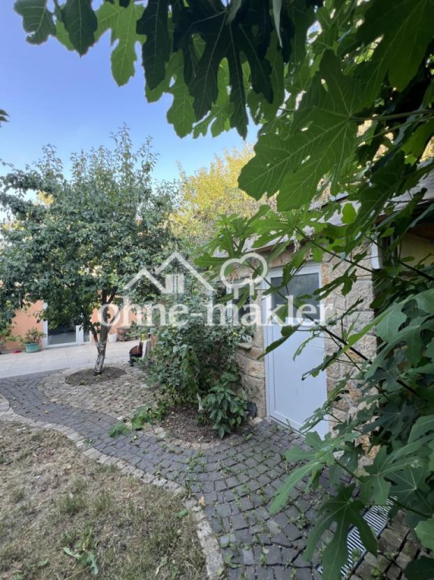 Ansicht auf Außenküche