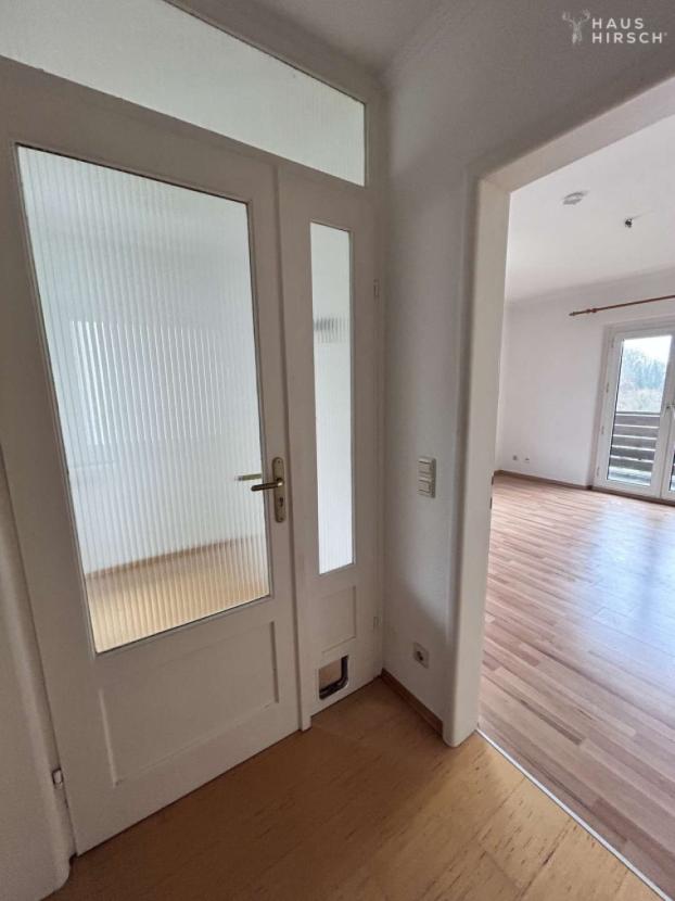 Schlafzimmer vom Flur aus