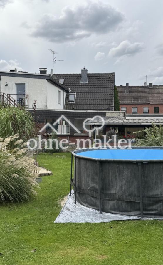 Hausansicht vom Garten aus