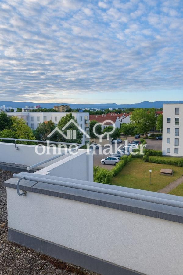 Weitsicht Dachterrasse