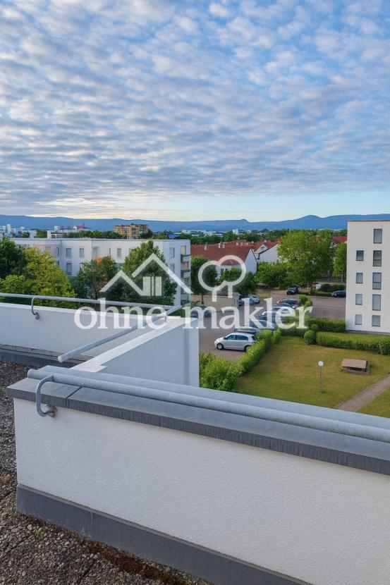 Weitsicht Dachterrasse