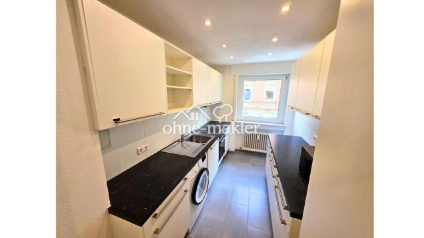 Waschmaschine in Küche