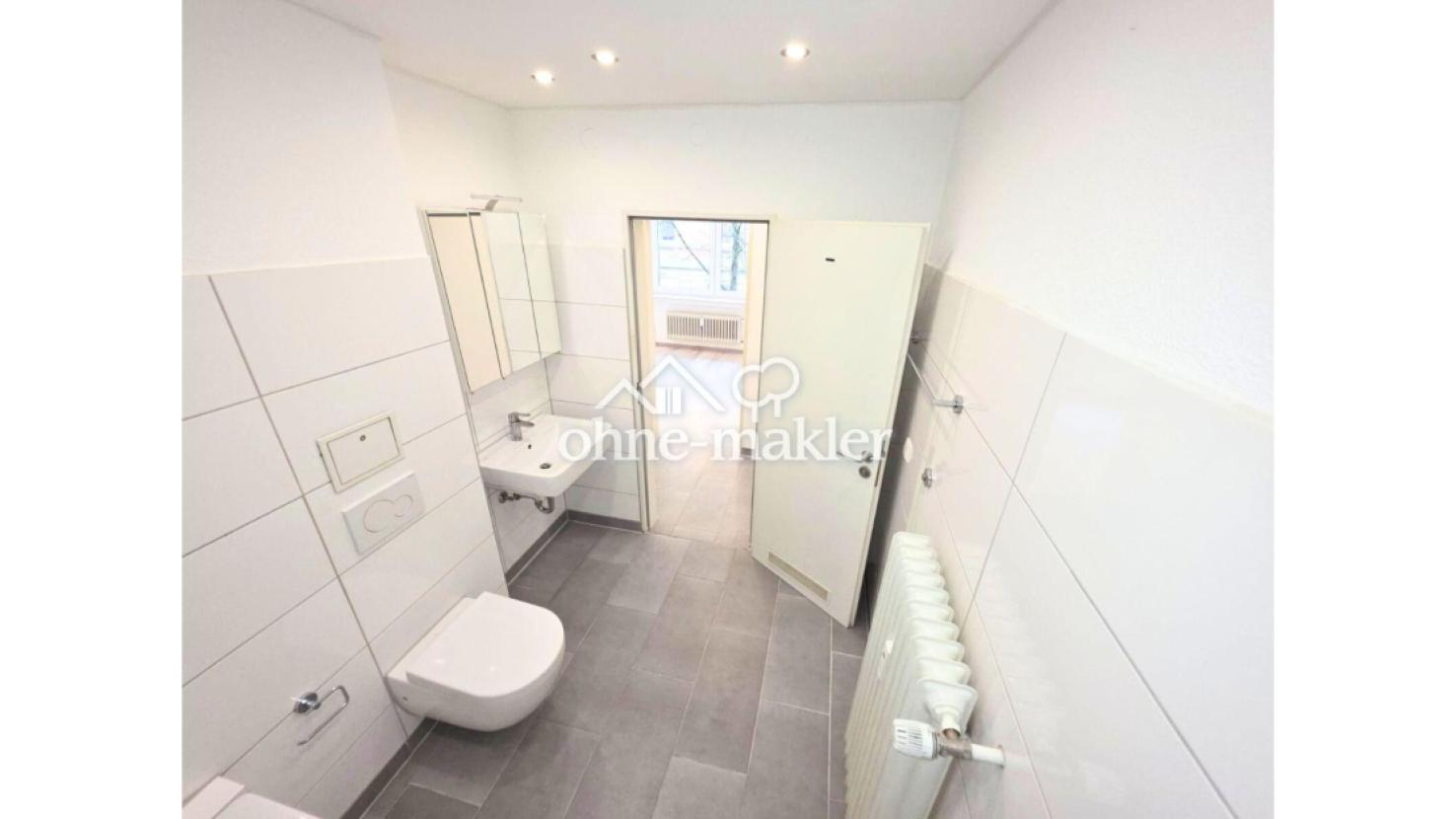 Bad: Waschmaschinenanschluss