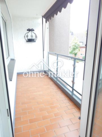 Balkon zur Gartenseite