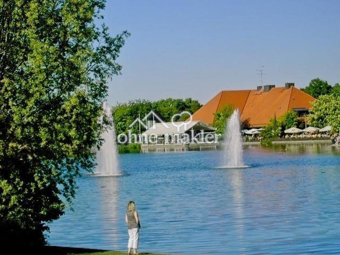 Ostpark mit See und Biergarten