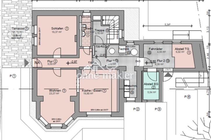 Grundriss Terrassengeschoss