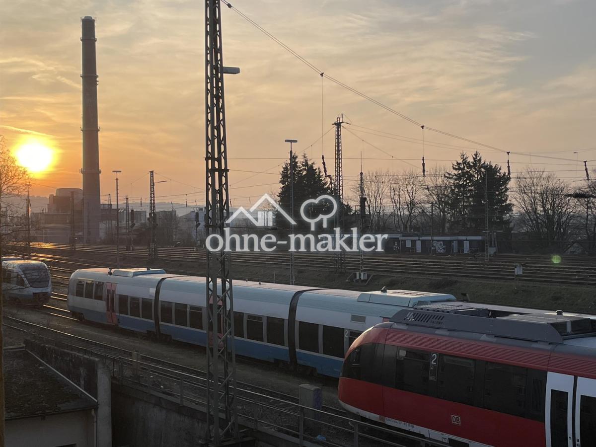 Ausblick Küche Abstellgleis