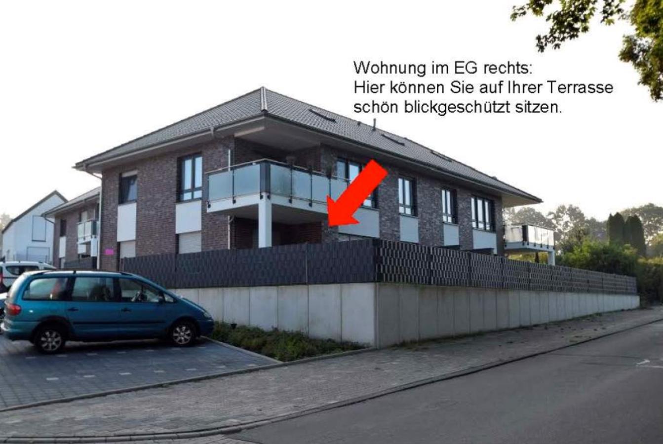 Terrasse mit Sichtschutz