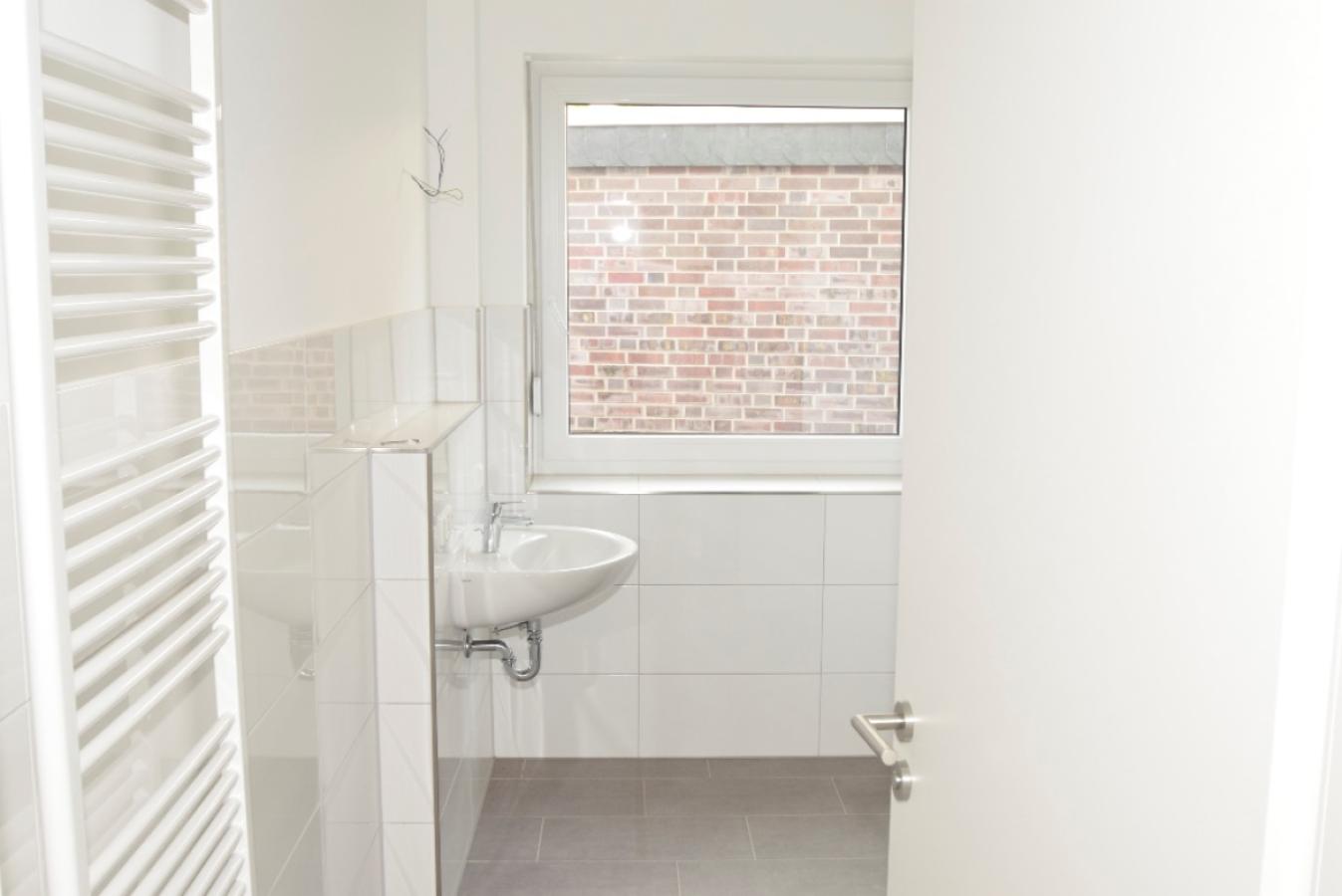 Badezimmer mit Handtuchheizkörper