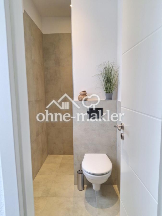 Gäste-WC mit Dusche EG