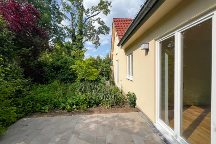 Terrasse am Wohnzimmer