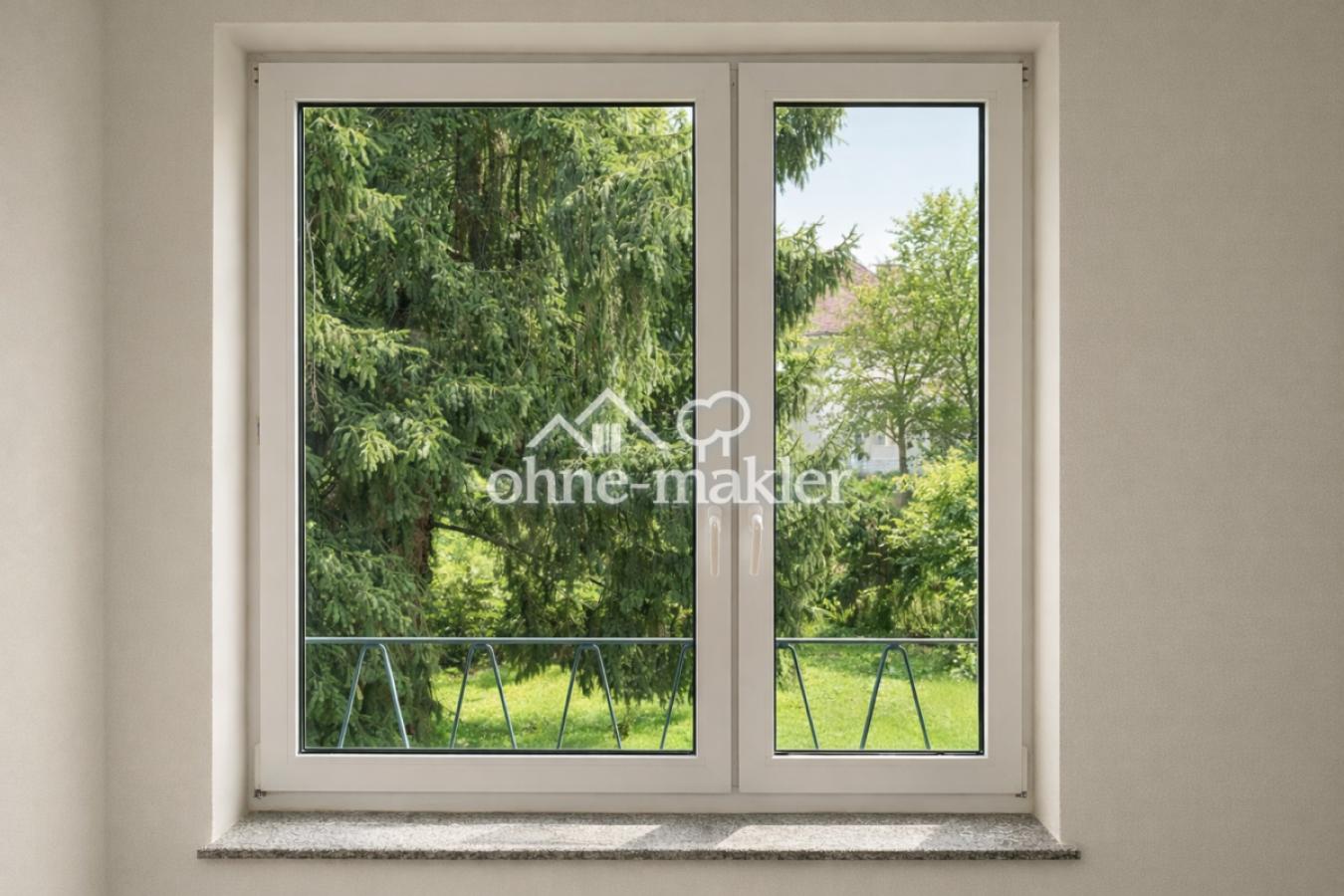 Blick aus SZ Fenster