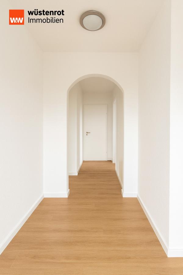 Visualisierung Flur  nach Sanierung