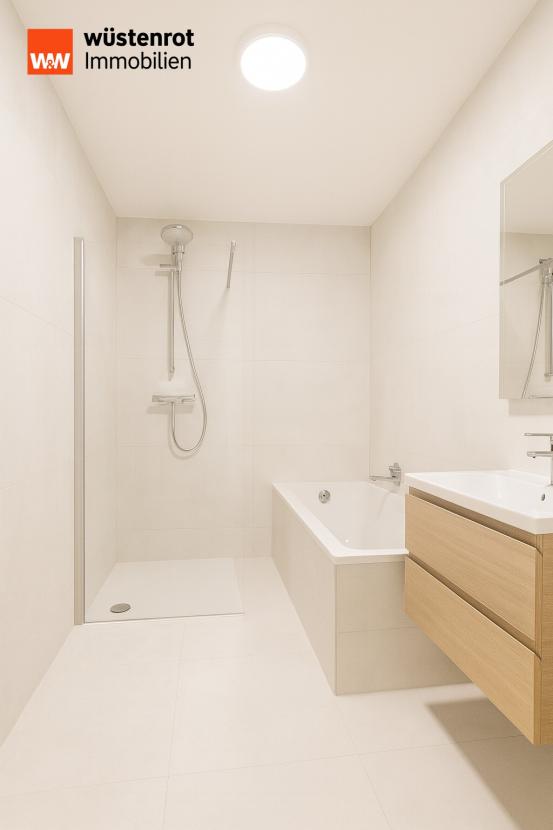 Visualisierung Bad  nach Sanierung