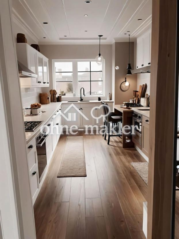 KI - Visualisierung Küche EG