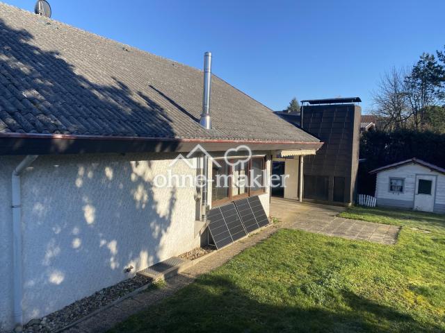 Ansicht Südseite mit Garten