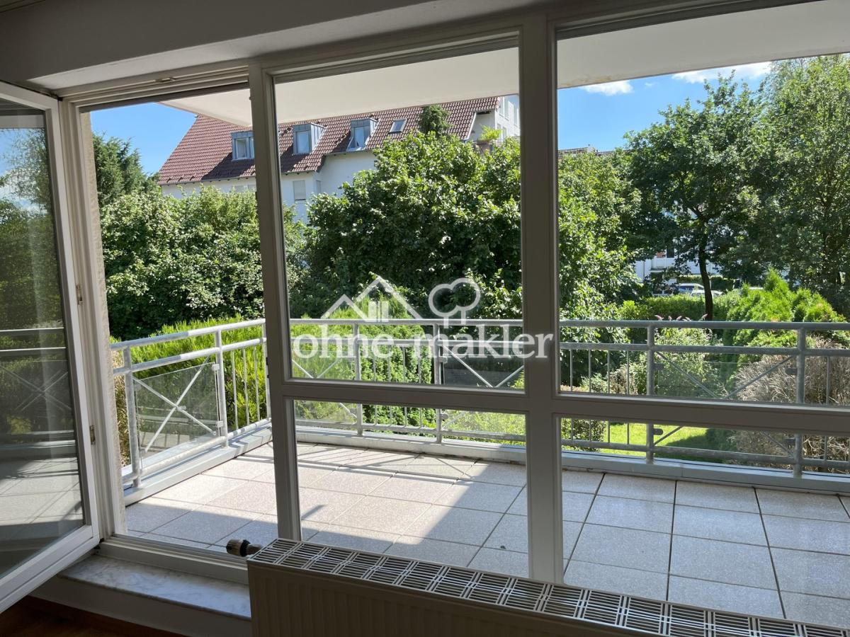 Ausblick vom Wohnzimmer