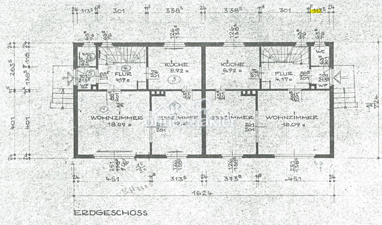 Grundriss - Erdgeschoss