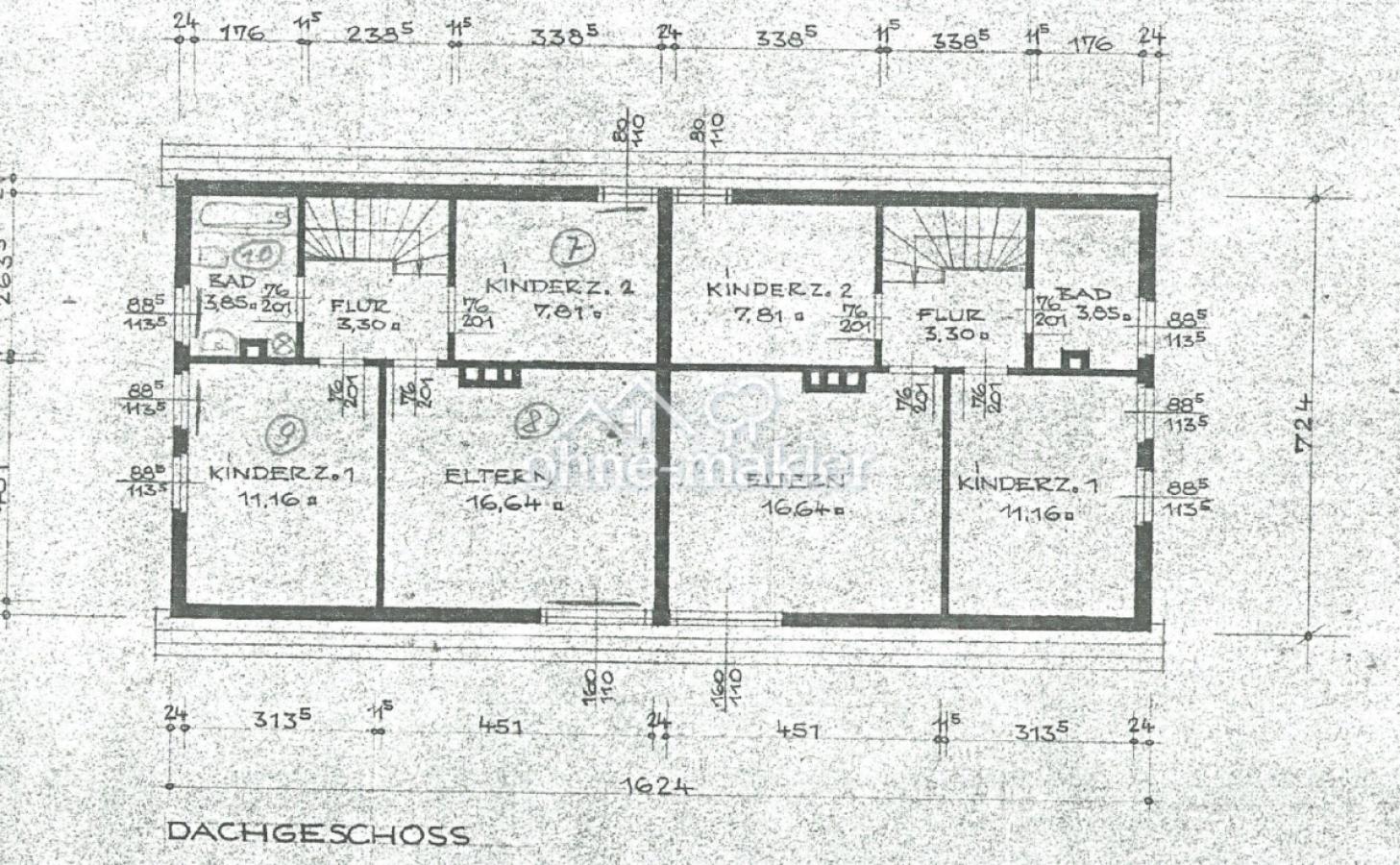 Grundriss - Obergeschoss