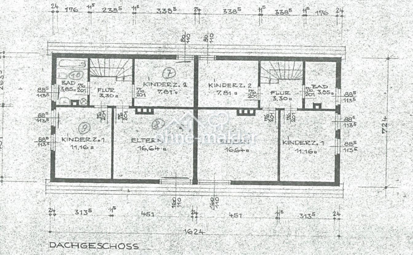 Grundriss - Obergeschoss