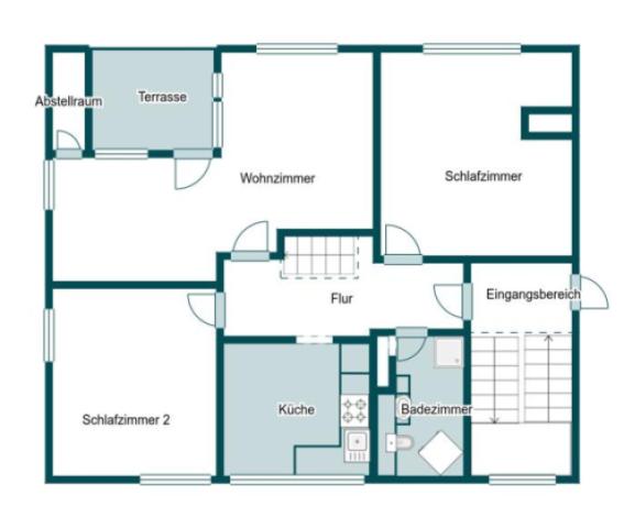 Grundriss Skizze 2.OG