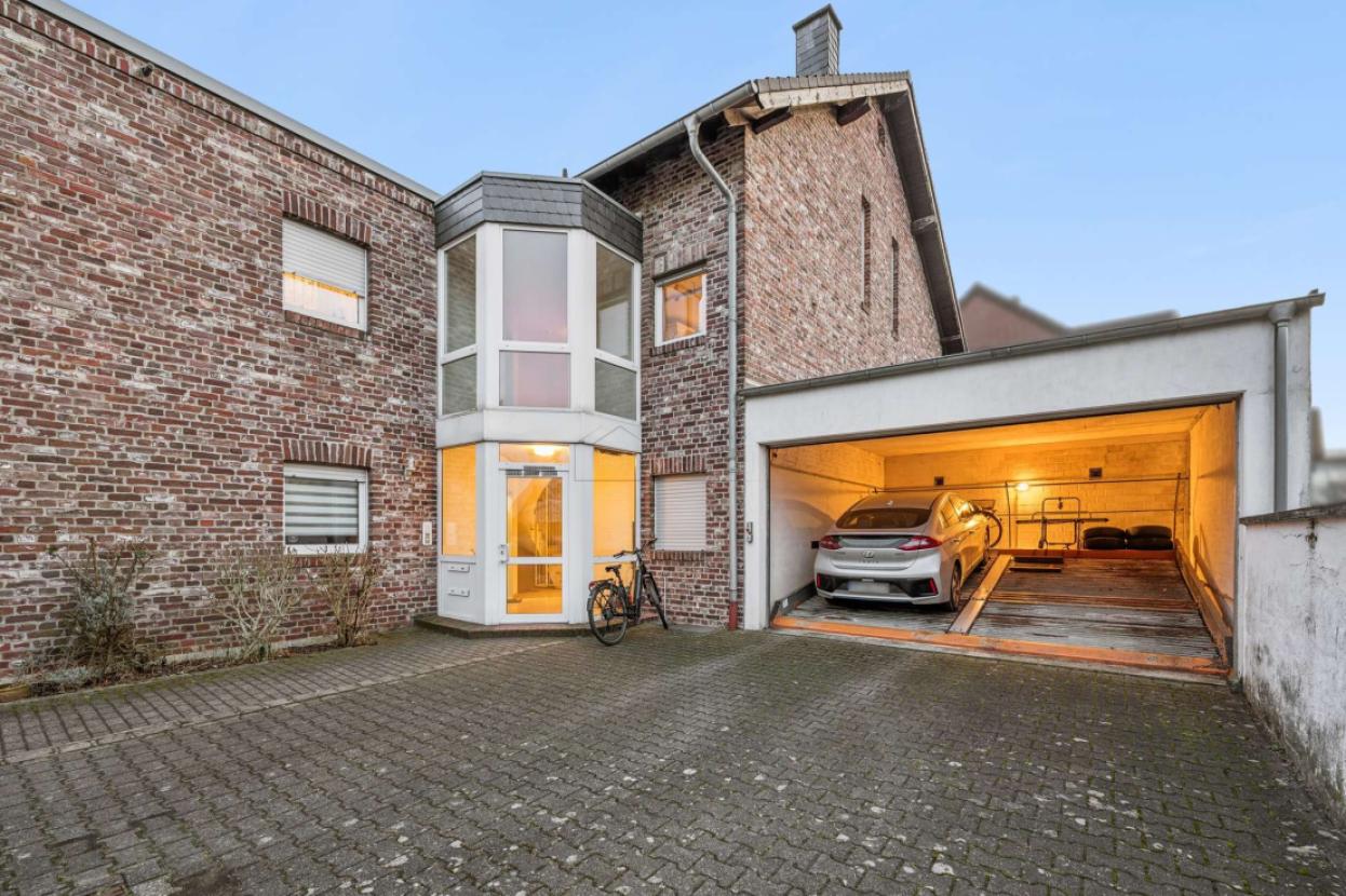 Ansicht Eingangsbereich Haus