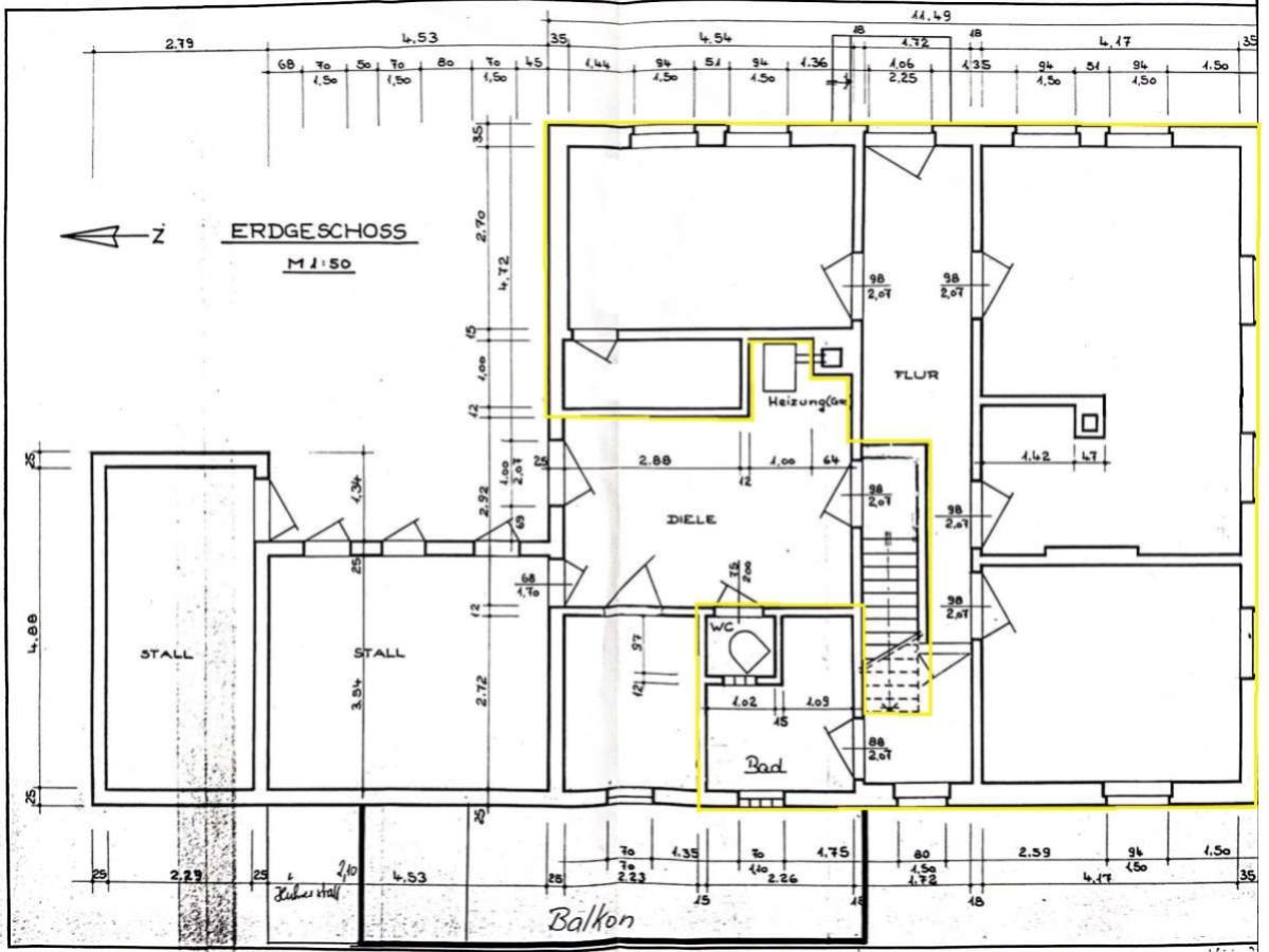 Grundriss Erdgeschoss