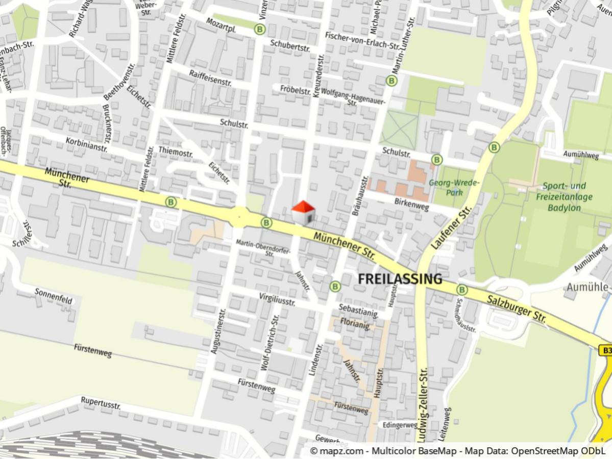 Geolyzer Kartenausschnitt