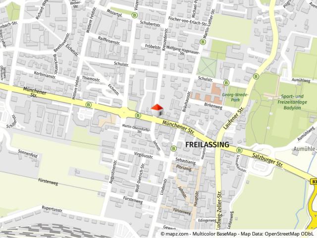 Geolyzer Kartenausschnitt