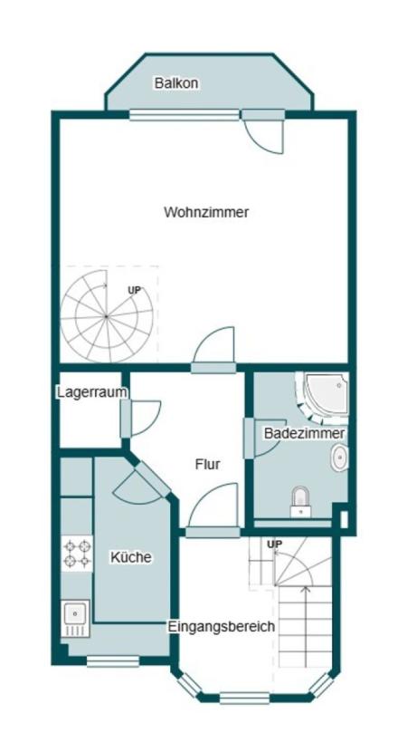 Grundriss Skizze 1.OG