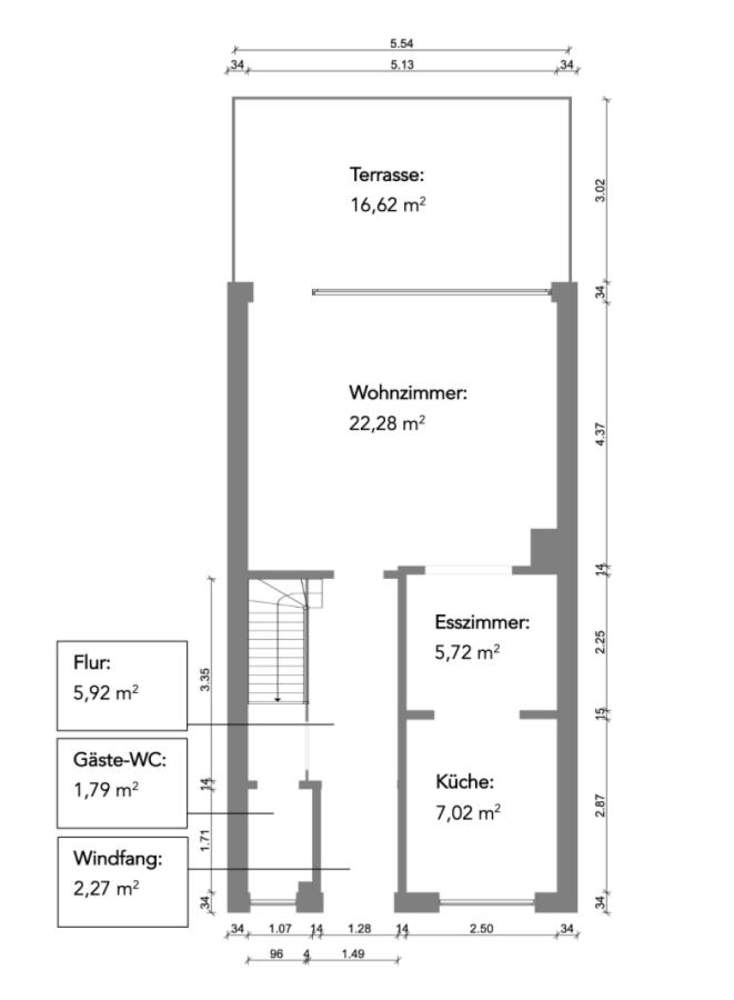 Grundriss Erdgeschoss