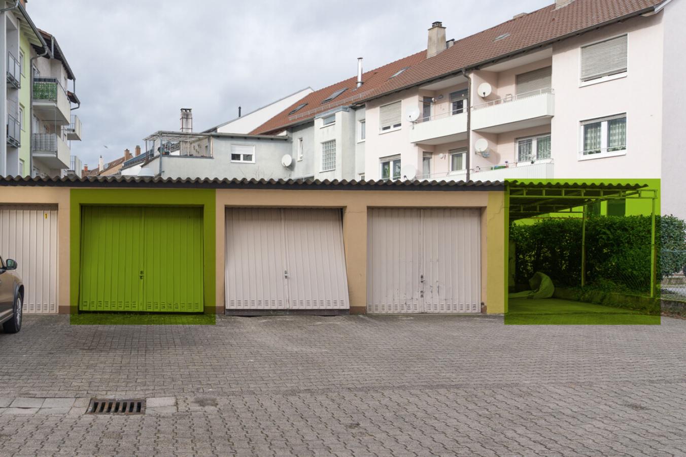 Garage und Carport