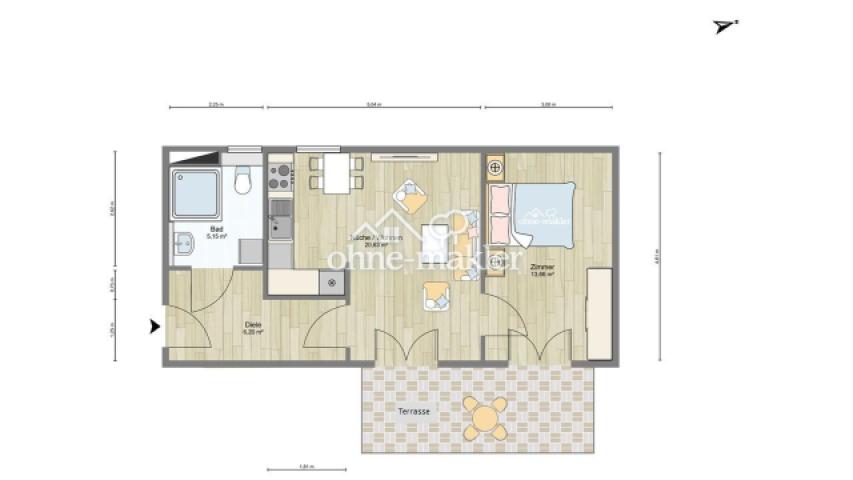 Grundriss - Barrierefreiheit