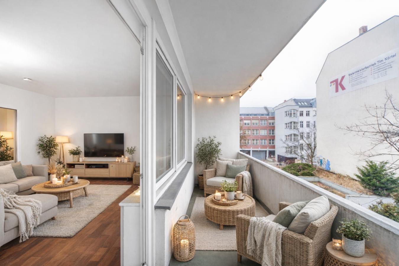 Wohlfühloase visualisiert