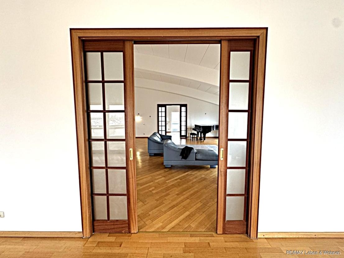 Blick ins Wohnzimmer