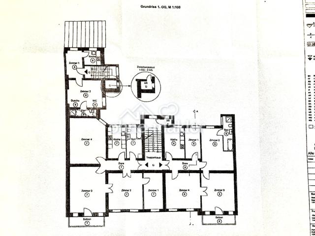 1. OG, 130 qm Wfl.,  Nr. 7