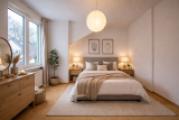 Virtual Staging Schlafzimmer