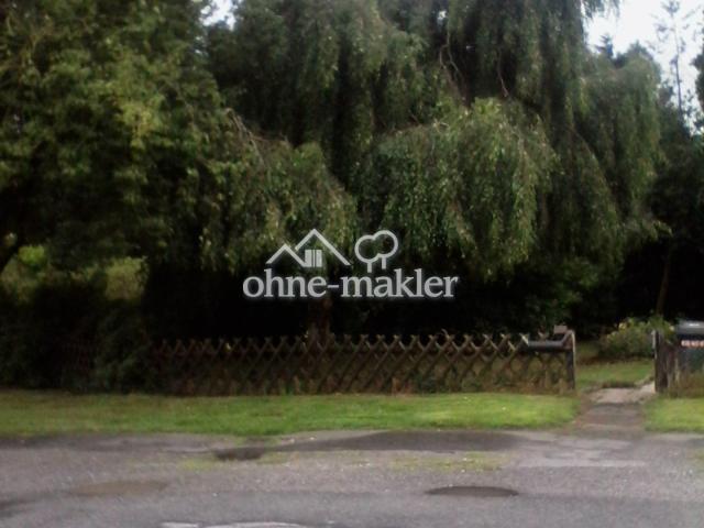 Nordseite des Grundstücks