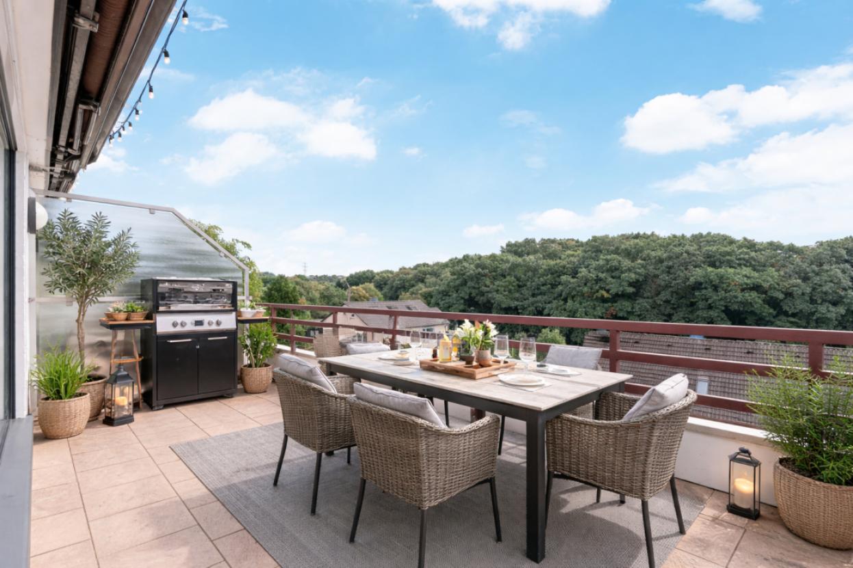 Einrichtungsidee Balkon