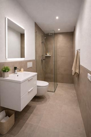 Badezimmer Visualisierung 