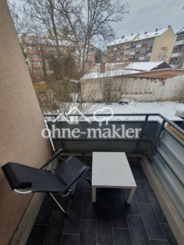 Balkon in den Innenhof