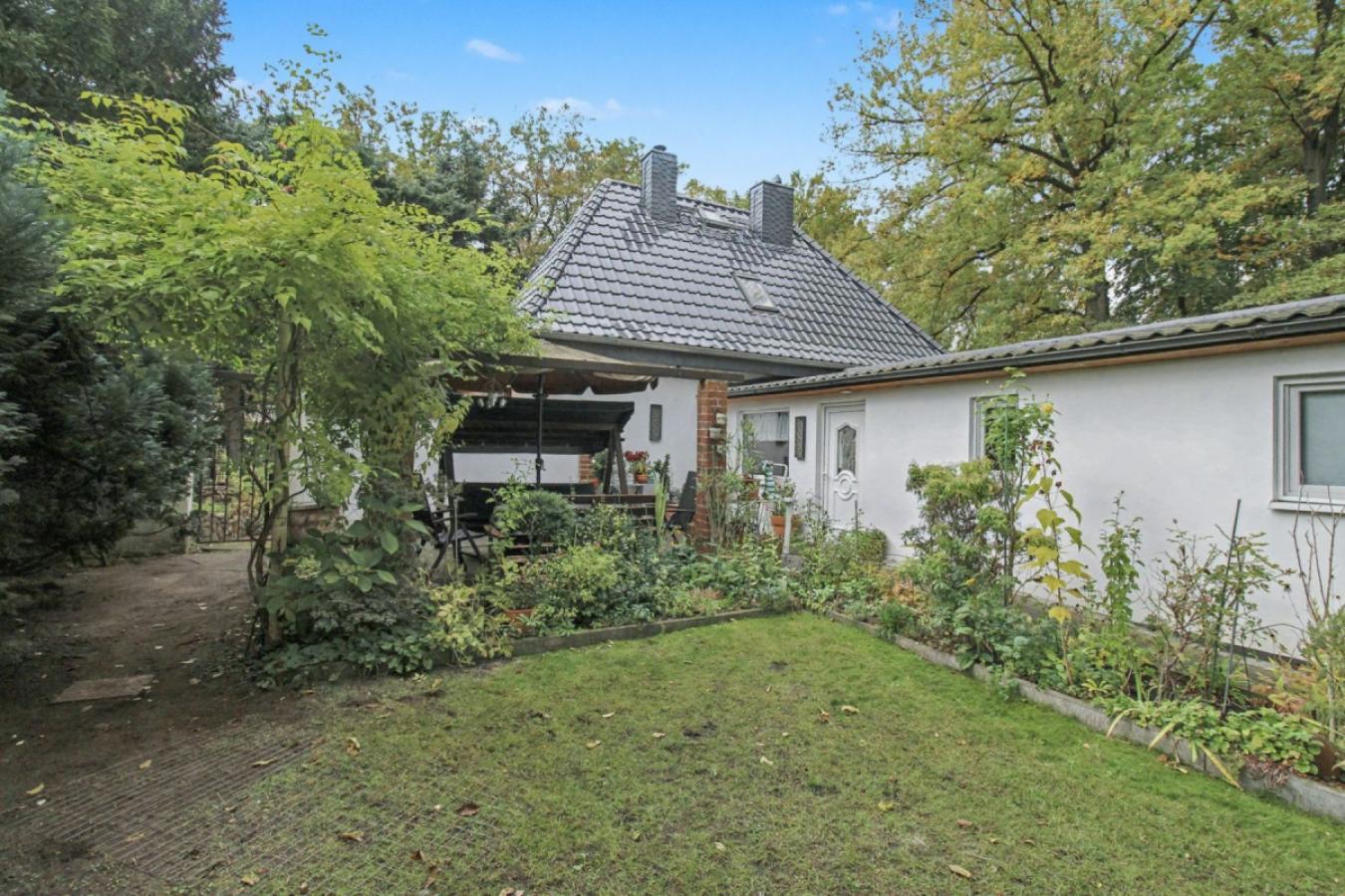 Rückseitige Gebäudeansicht