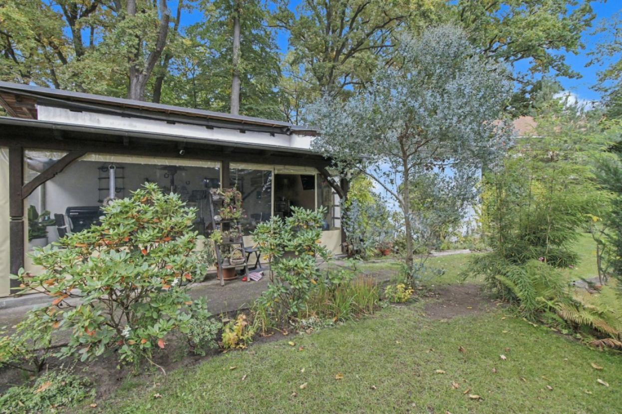 Überdachte Terrasse