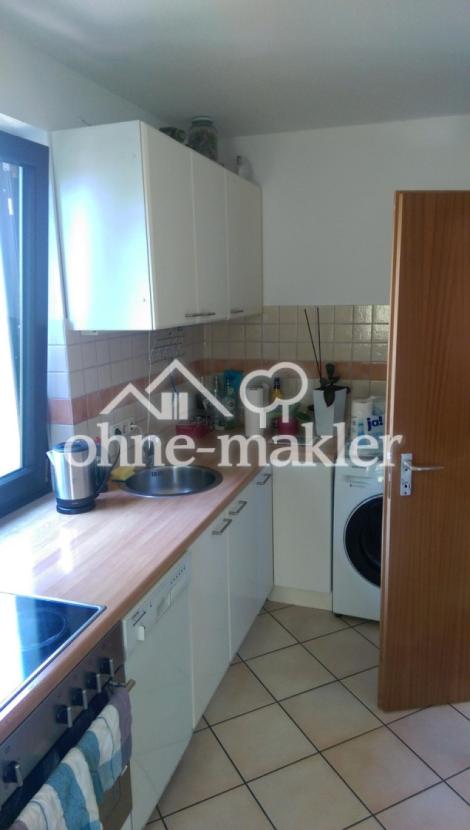 Küche mit 2 Fenstern