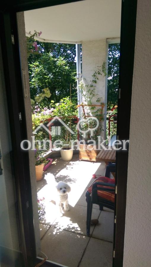 Blick auf den Balkon