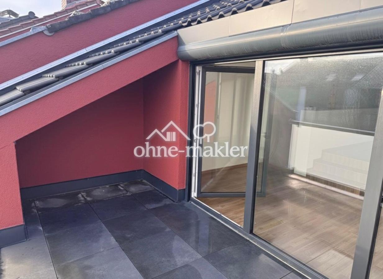 Loggia im Dachgeschoss