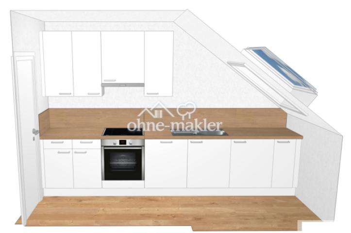 Küchenkonzept Frontansicht