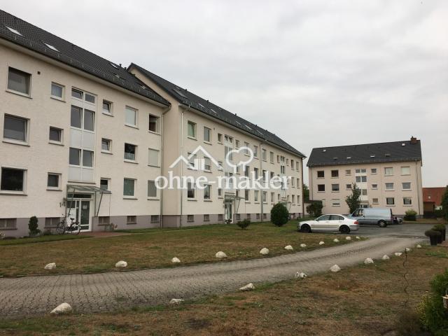 Wohnanlage vom Parkplatz