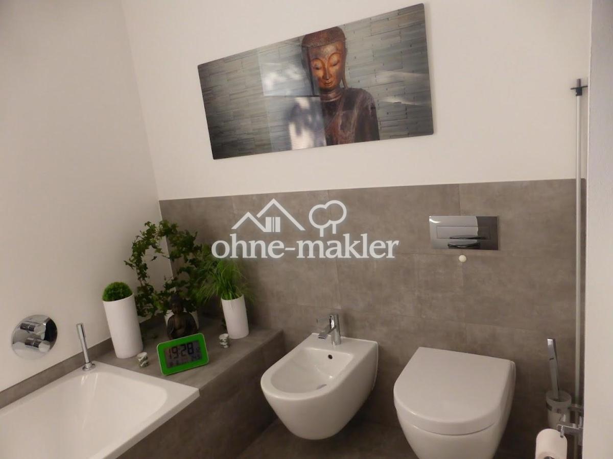 Badezimmer mit WC,Bidet
