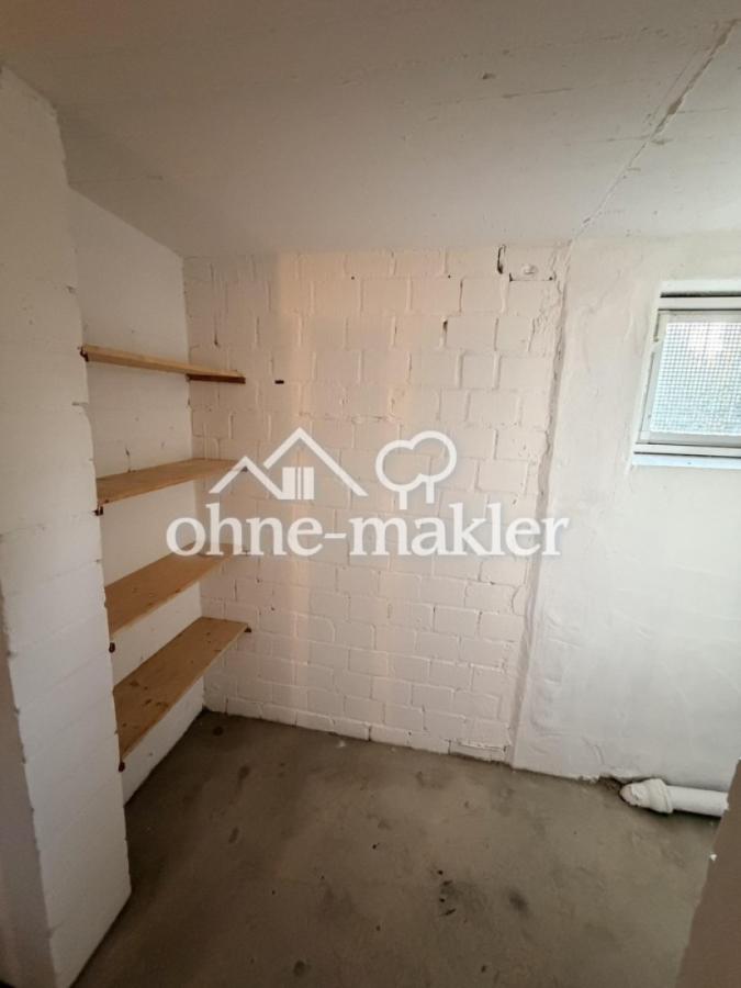 Kellerraum, frisch gestrichen